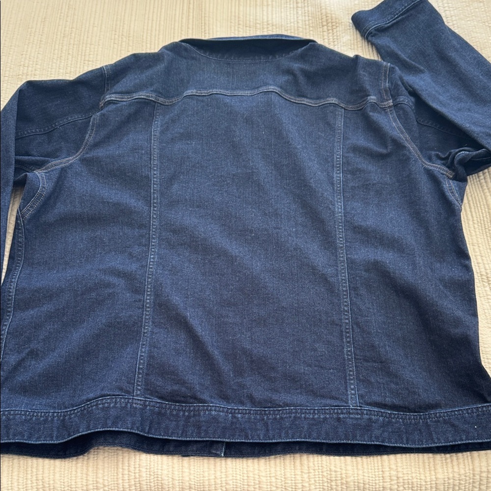 Duluth Trading Co Deep Blue Denim Jacket - Picture 10 of 10